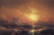 Ivan Aivazovski The Ninth Wave oil painting artist